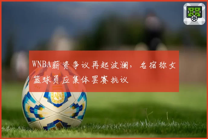 WNBA薪资争议再起波澜,名宿称女篮球员应集体罢赛抗议