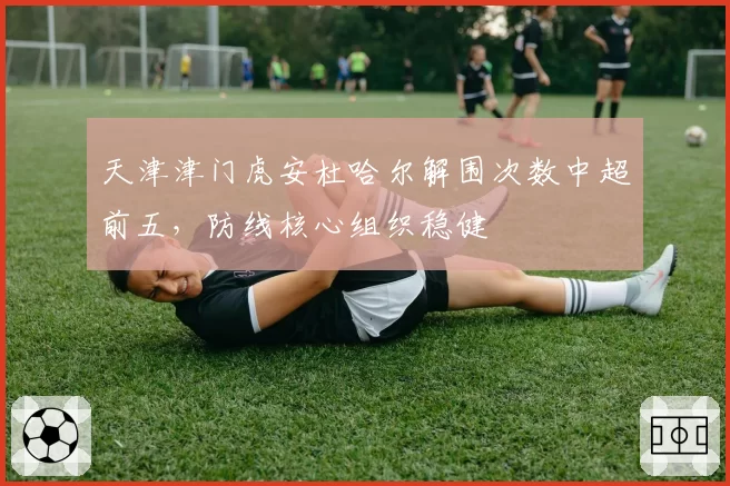 天津津门虎安杜哈尔解围次数中超前五，防线核心组织稳健